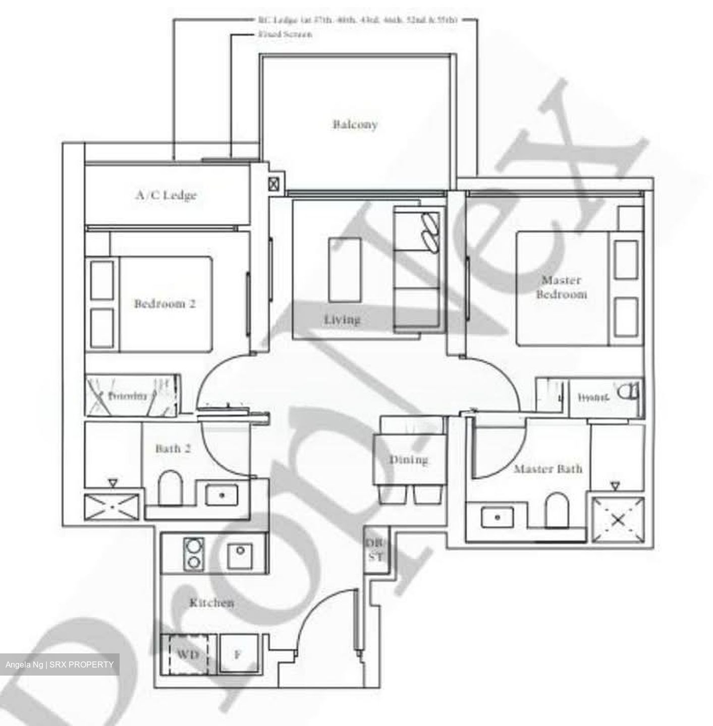 Avenue South Residence (D3), Apartment #543162101